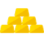 Gold Bars Icon